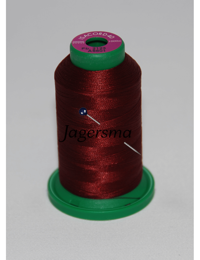Pms 2123 Garens Isacord 2123, PMS 188C - 1000 meter