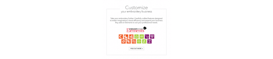 Embroidery studio E4 - Elements
